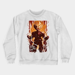 super sayian Crewneck Sweatshirt